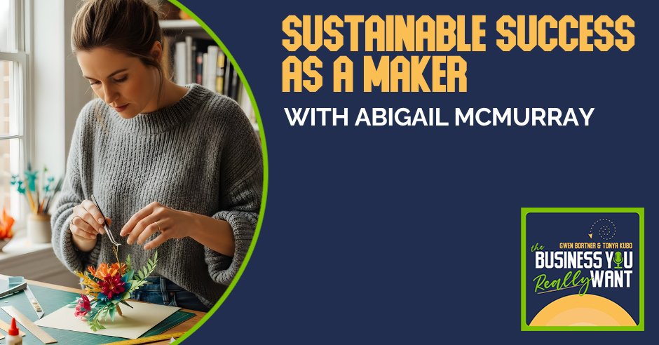 Graphics – Episode Art – BYRW 75 – Banner – 1 The Business You Really Want | Abigail McMurray | Sustainable Success